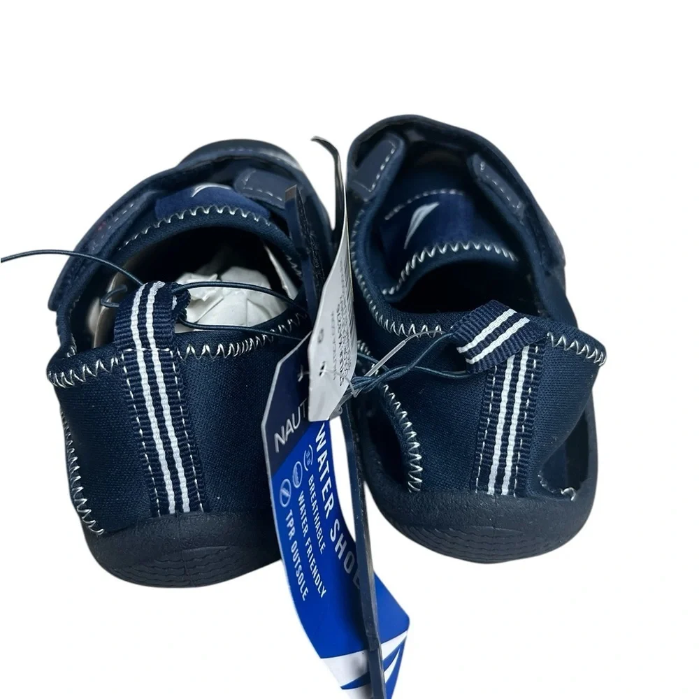 NWT Nautica Navy Neoprene Slip on Outdoor Water Shoe 12